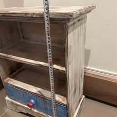 〓値下げ〓ヴィンテージ風リメイク棚　中古品の画像