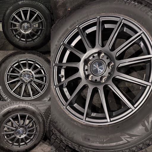 売約済み　RAV4  ブリヂストン ブリザック DM-V3 スタッドレス 225 65　R 17 7J +40  114.3