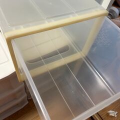 無印ポリプロピレン衣装ケース　引き出し深型　幅40×奥行き65×高さ30の画像
