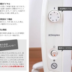 ディンプレックス パネルヒーター【10/18限定】※日吉駅徒歩2分の画像
