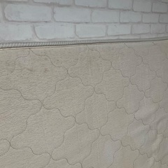 コンセント ランプ付き ベッドフレーム マットレス シングル ローの画像