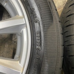 155/65r14ダンロップ34週22年製とアルミホイール4本の画像