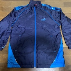 PUMA150 裏起毛ウィンドブレーカーとハーフジップスウェットの画像