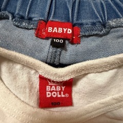 baby dollじょ上下の画像