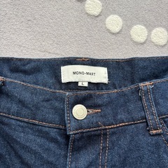 MONO-MART デニムパンツ　Lサイズの画像