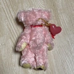 TULLY'S COFFEE  ★ ベアフル　テディベア　ピンク　希少の画像