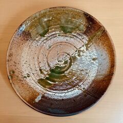 信楽焼 大皿（31cm）の画像