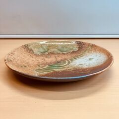 信楽焼 大皿（31cm）の画像