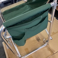 M78　テーブル付アルミディレクターチェアーの画像