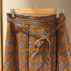 LOWRYS FARM エスニック風ラップスカートの画像