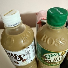 オロナミンCとコーヒーなどまとめてまとめての画像