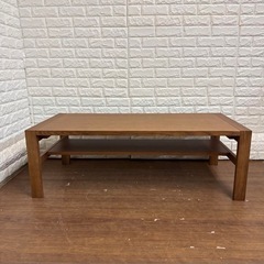 極美品　karimoku Chitano センターローテーブル ウォールナットの画像