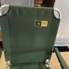 M79　ロゴス　LOGOS アウトドアチェア　折り畳み式　グリーン　1人用　キャンプ　アウトドア用品の画像