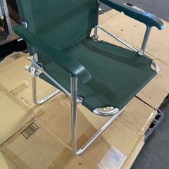 M79　ロゴス　LOGOS アウトドアチェア　折り畳み式　グリーン　1人用　キャンプ　アウトドア用品の画像