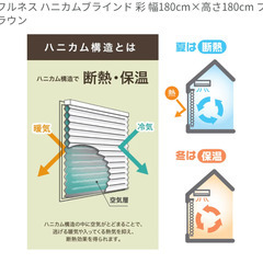 ハニカムシェード/ブラインドの画像