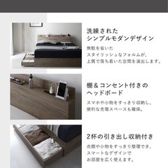 RASIK ラシク　セレスト　ダブルサイズフレームの画像