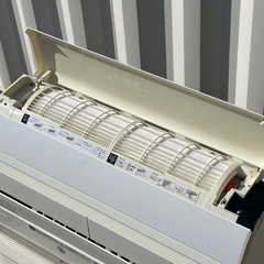 取付け可 ! !◇パナソニック エアコン 18畳用 2019年 自動お掃除 省エネ 高機能　200V CS-X569C2 高圧洗浄済み ! 保証付き ! !の画像