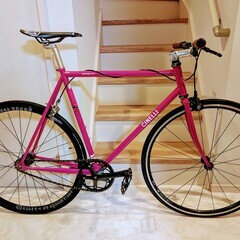 チネリ ガゼッタ Cinelli Gazzetta バイオレット ピストバイク　引き取り限定の画像