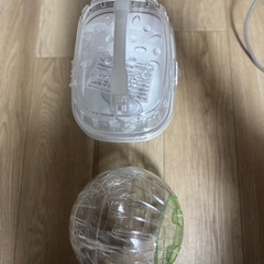 ハムスターおでかけバック＆お散歩ボールの画像