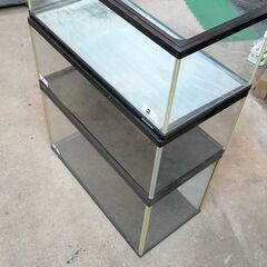 ◆ 【 限 定 品 】 ◆《  60センチ水槽 x 3台まとめて  ( 引 取 限 定 )  》 ◆K0928の画像