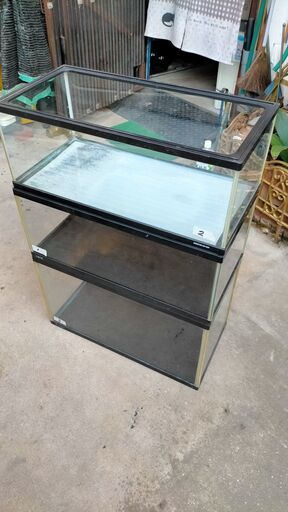 ◆ 【 限 定 品 】 ◆《  60センチ水槽 x 3台まとめて  ( 引 取 限 定 )  》 ◆K1209