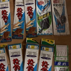 魚 釣り針 アジ キス カレイ等の画像