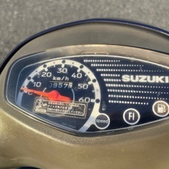 【New】美品 実働 BT新品 前後タイヤ新品 スズキ CA45A レッツ4 4スト原付 4ストインジェクション スクーター の画像