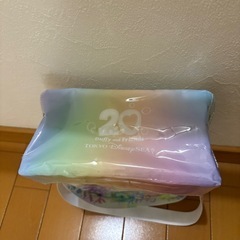 【美品】東京ディズニーシー スーベニアポップコーンケース ダッフィフレンズ 20周年 カラフルハピネスの画像