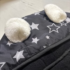 【美品】防寒ケープ&フットマフの画像