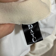 【中古】アイボリーのスカートの画像