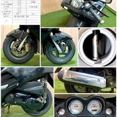 【動画あり】★ホンダ フォルツァ タイプX★17486km 実動 人気車種 MF06型 キャブレター 4サイクル マジェスティ ビックスクーター 松本市の画像