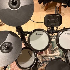 Donner 電子ドラム セット　椅子付きの画像