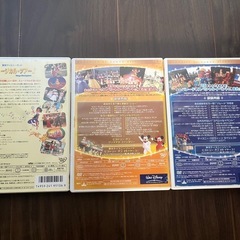 東京ディズニーリゾート DVD 3枚セットの画像