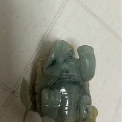 亀の置物（翡翠）の画像