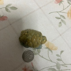 亀の置物（翡翠）の画像