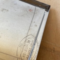 ジャンク 川崎製鉄 キッチン シンク ワークトップのみ ステンレス の画像