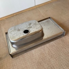 ジャンク 川崎製鉄 キッチン シンク ワークトップのみ ステンレス の画像