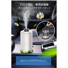 【新品未使用】卓上　加湿器 USB給電 7色LED小型 静音の画像