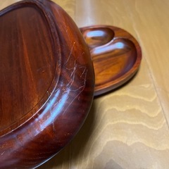 木の器　2個セットの画像