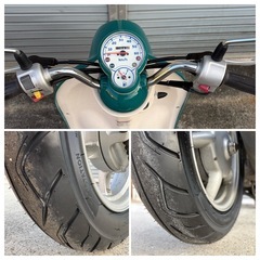 実動 ヤマハ ビーノ SA37J 前後タイヤ新品 オイル交換済 大阪 堺市の画像