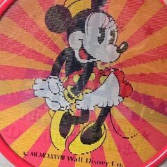 TDL 東京ディズニーランド 缶バッジ ヴィンテージ ミニー キングダム レトロの画像