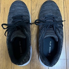 【1回使用】FLATWOOD 軽量 スニーカー 25の画像