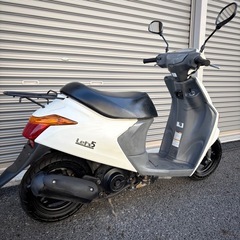 4310.安心のFI車両　レッツ5 ミラー新品　千葉県柏市　即日配送、自走引き取りも可能の画像