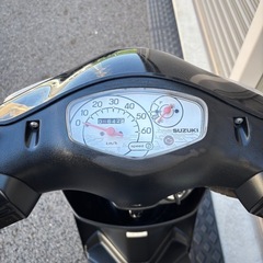 4311.低走行で高年式　現在型レッツ　始動性、燃費抜群　千葉県柏市　即日配送、自走引き取りも可能の画像