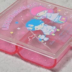 ツインリトルスター 小物入れ 1997年 サンリオ キキララ 当時物 プラケースの画像