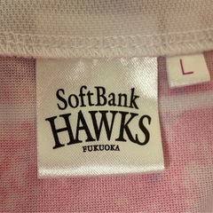 ソフトバンクホークス ピンクフルデー　ユニフォーム SoftBank HAWKS   サイズLの画像