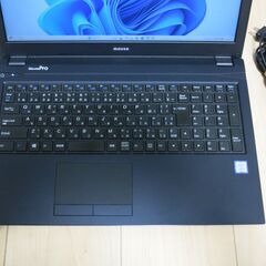 【第8世代i3・大画面フルHD】Mouse Mpro-NB501F-A【Windows11・メモリ8G・オフィスソフト付】の画像