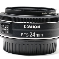 未使用級✨Canon キャノン レンズ EF-S 24mm f2.8 STMの画像