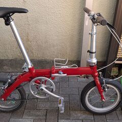 fiat14インチ折りたたみ自転車（フレームはダホンのOEM)の画像