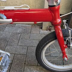 fiat14インチ折りたたみ自転車（フレームはダホンのOEM)の画像